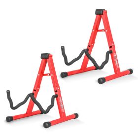 5 Core Guitar Stand A Frame w Soft Foam Arm Non Slip Rubber for Acoustic Electric Bass Ukulele (SKU: 2 PCS)